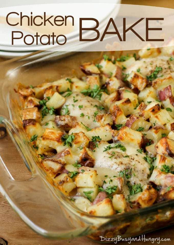 Chicken And Potato Bake
 Chicken Potato Bake