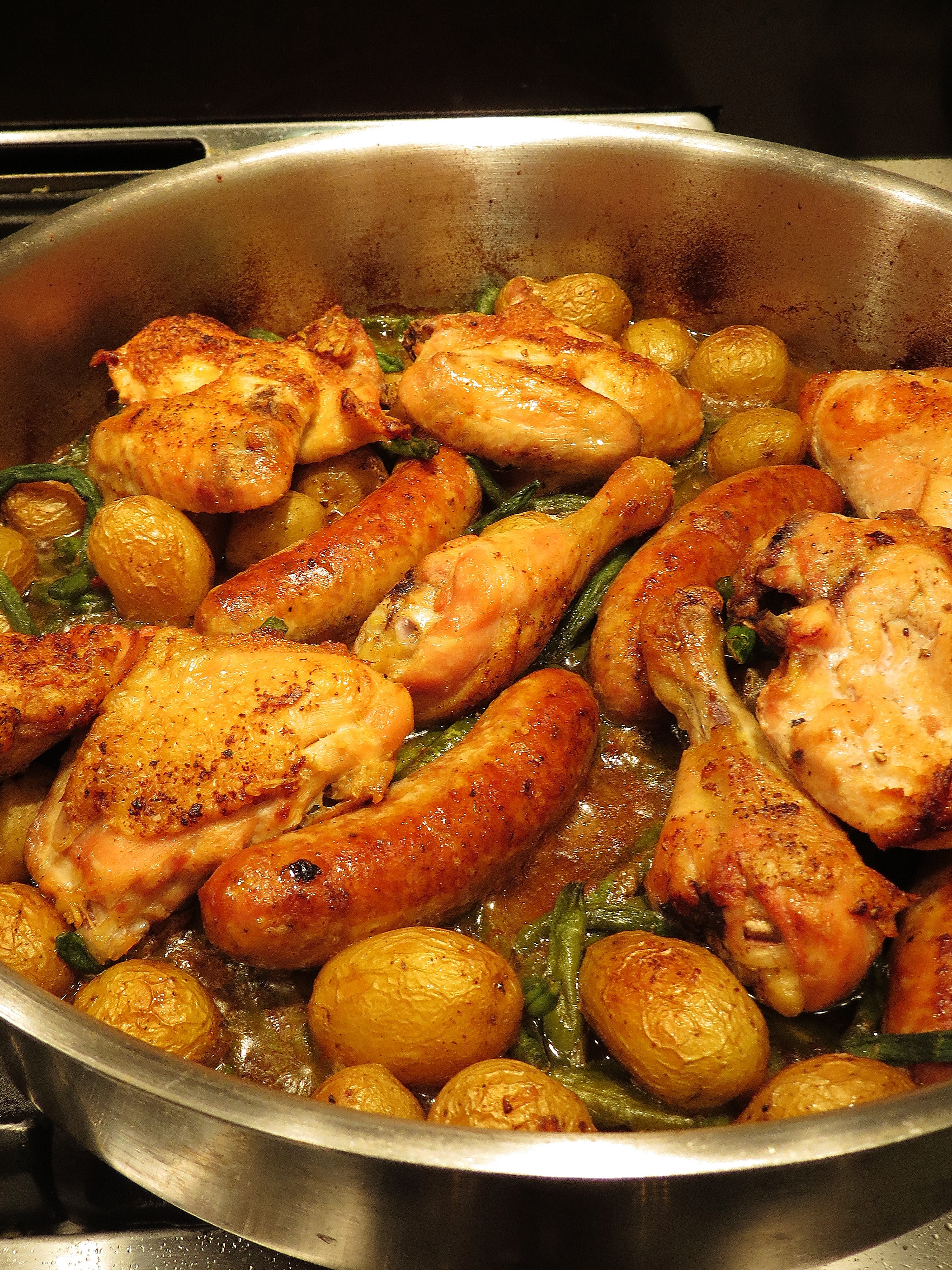 Chicken And Potatoes Recipes For Dinner
 Sweet Savant SkilletSupper Chicken Sausage and Potato