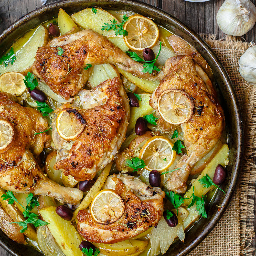 Chicken And Potatoes Recipes For Dinner
 greek chicken and potatoes