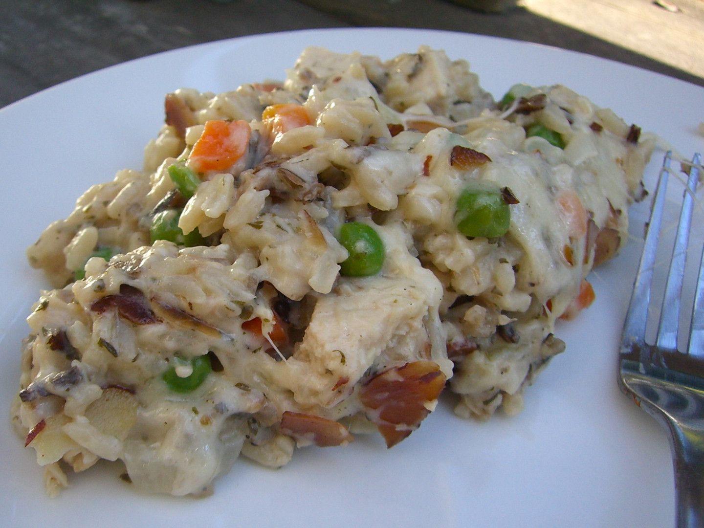 Chicken And Rice Casserole
 Wild Rice and Chicken Casserole