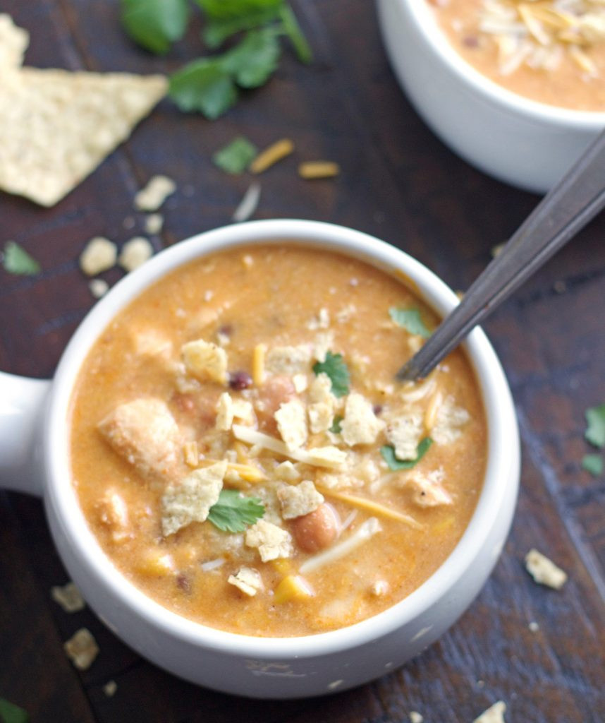 Chicken And Rice Soup Instant Pot
 Instant Pot Chicken Enchilada Soup Stovetop 5 Boys