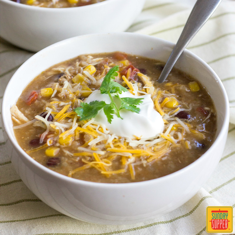 Chicken And Rice Soup Instant Pot
 Instant Pot Mexican Chicken and Rice Soup SundaySupper