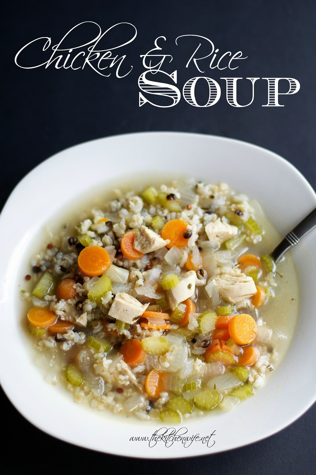 Chicken And Rice Soup Recipe
 Easy Chicken and Rice Soup Recipe The Kitchen Wife