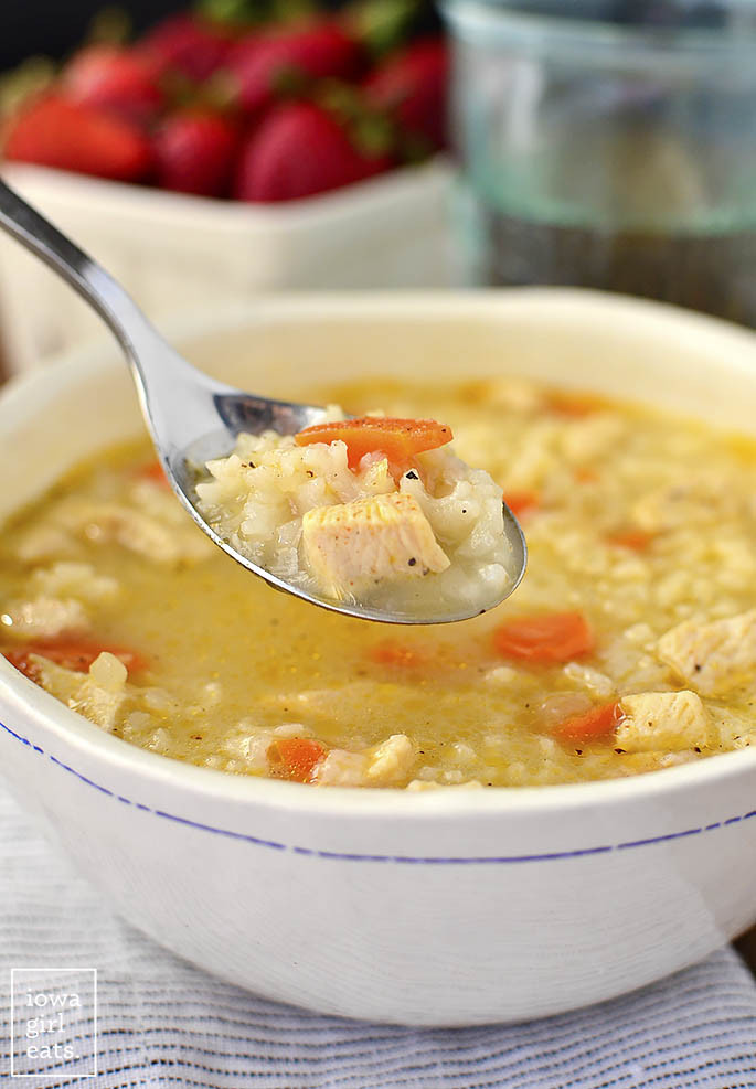 Chicken And Rice Soup Recipe
 Easy Chicken and Rice Soup Gluten Free Soup Recipe