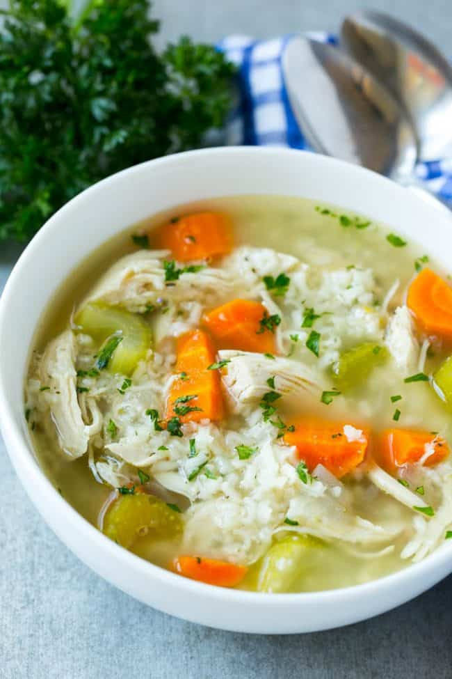 Chicken And Rice Soup Recipes
 chicken and rice soup