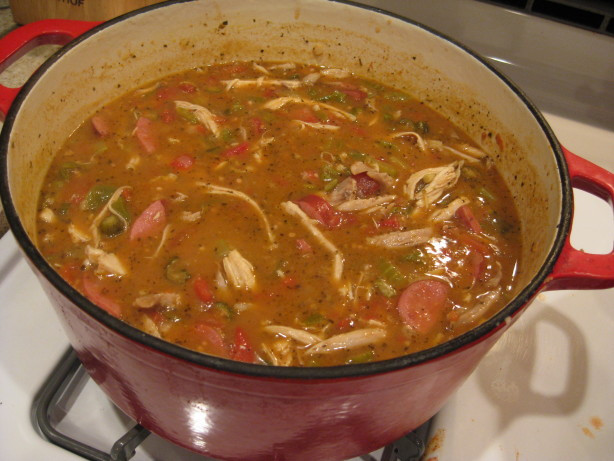 Chicken And Sausage Gumbo
 Gumbo Cookoff Winner Chicken And Sausage Gumbo Recipe