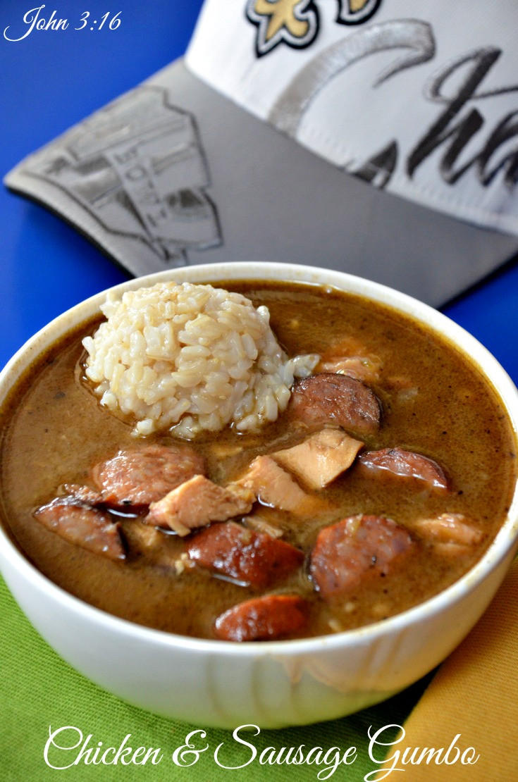 Chicken And Sausage Gumbo
 CAJUN CHICKEN SAUSAGE GUMBO WORTH EVERY MINUTE