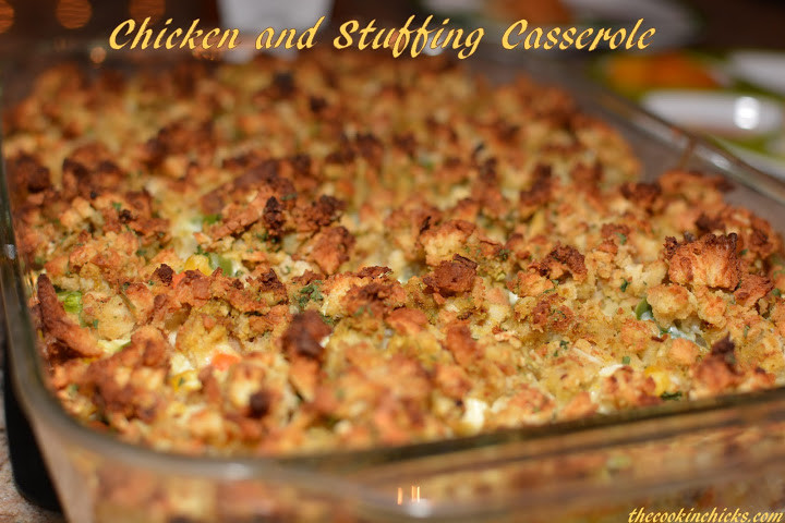 Chicken And Stuffing Casserole
 Chicken and Stuffing Casserole