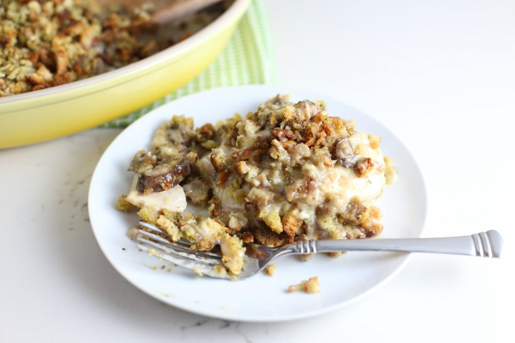 Chicken And Stuffing Casserole With Cheese
 Stuffing and Cheese Chicken Casserole