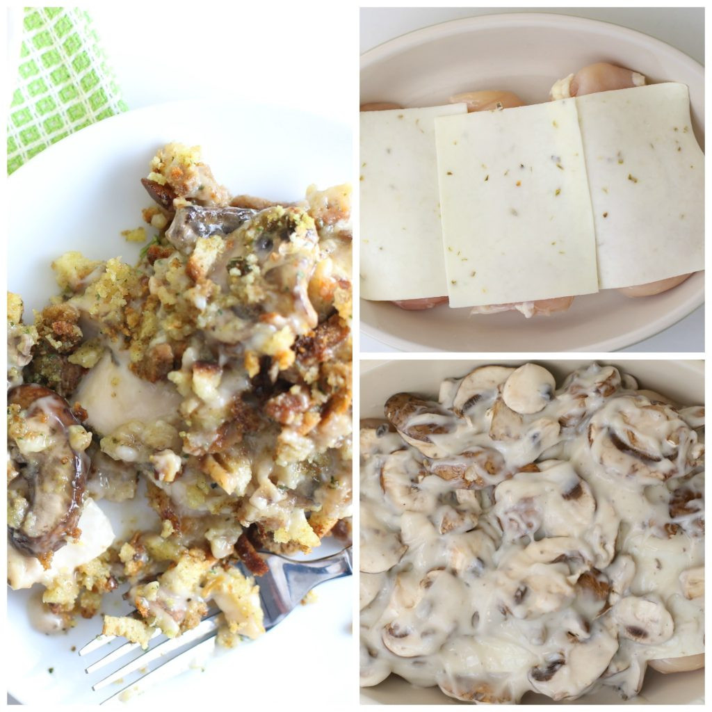 Chicken And Stuffing Casserole With Cheese
 Stuffing and Cheese Chicken Casserole