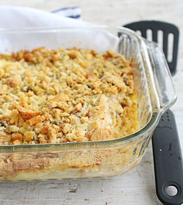 Chicken And Stuffing Casserole With Cheese
 Swiss Cheese Chicken Casserole • Table for Seven