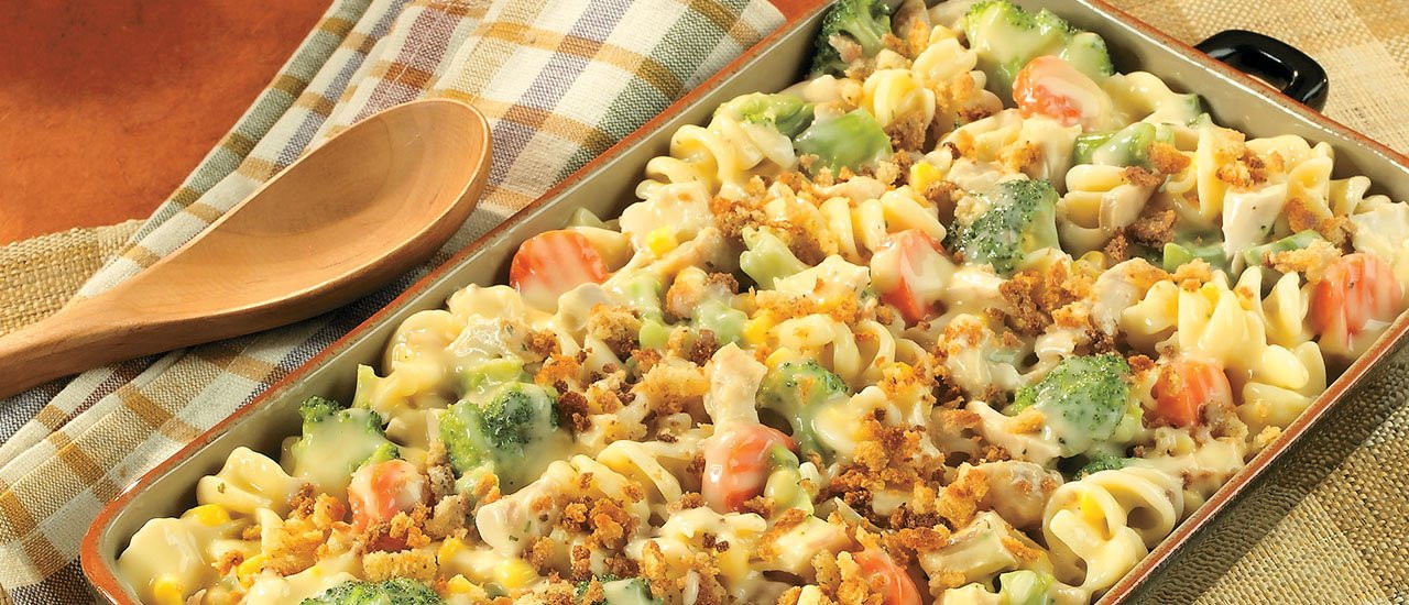 Chicken And Vegetable Casserole
 Chicken Pasta & Ve able Casserole