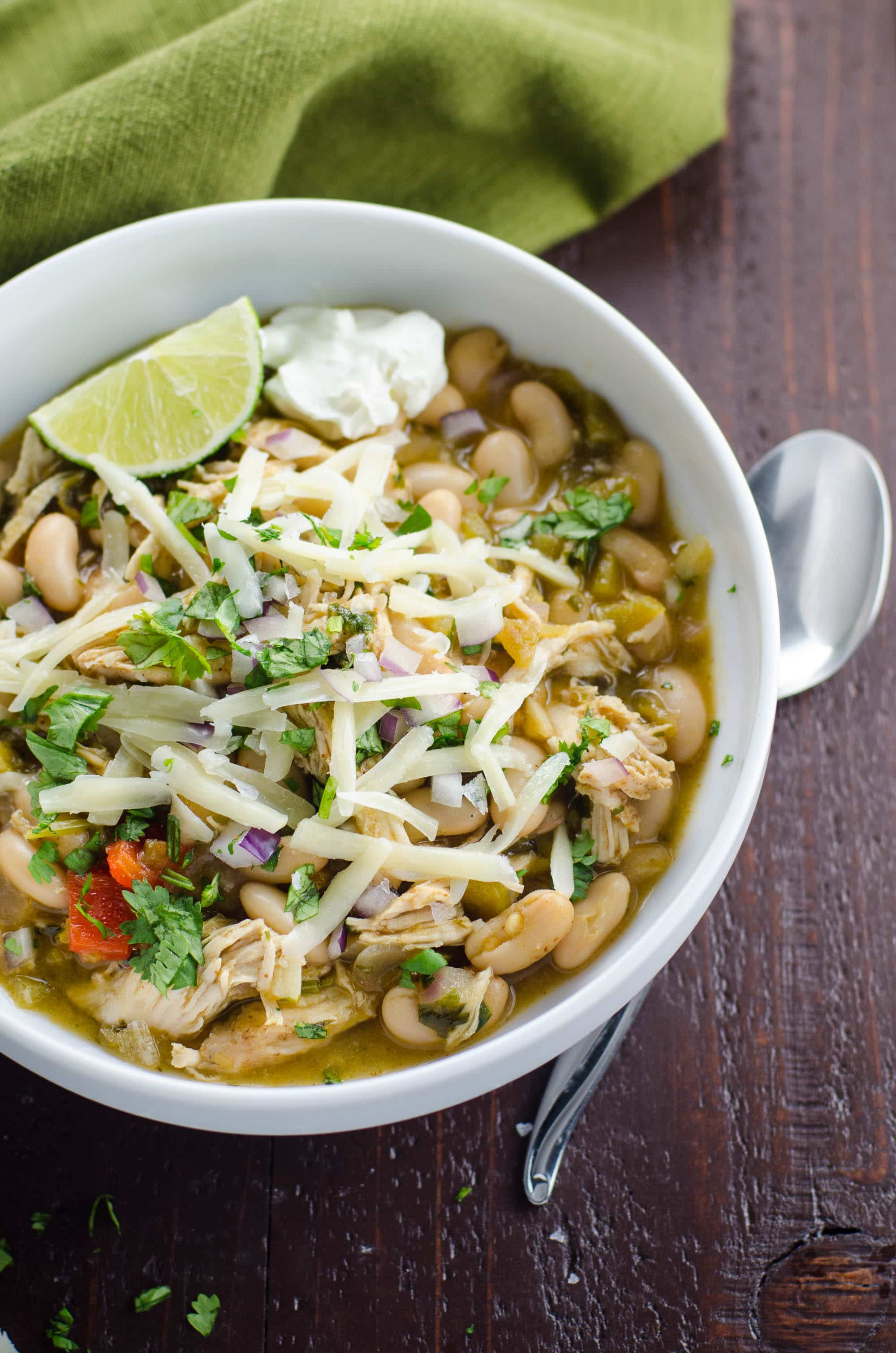 Chicken And White Bean Chili
 Chicken and White Bean Chili Recipe