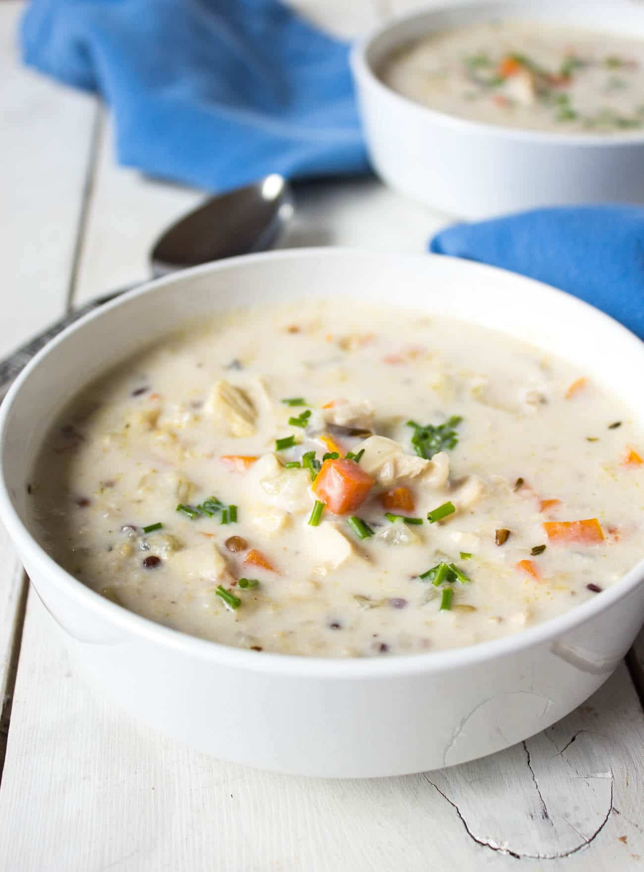 Chicken And Wild Rice Soup
 Creamy Chicken and Wild Rice Soup Beyond The Chicken Coop
