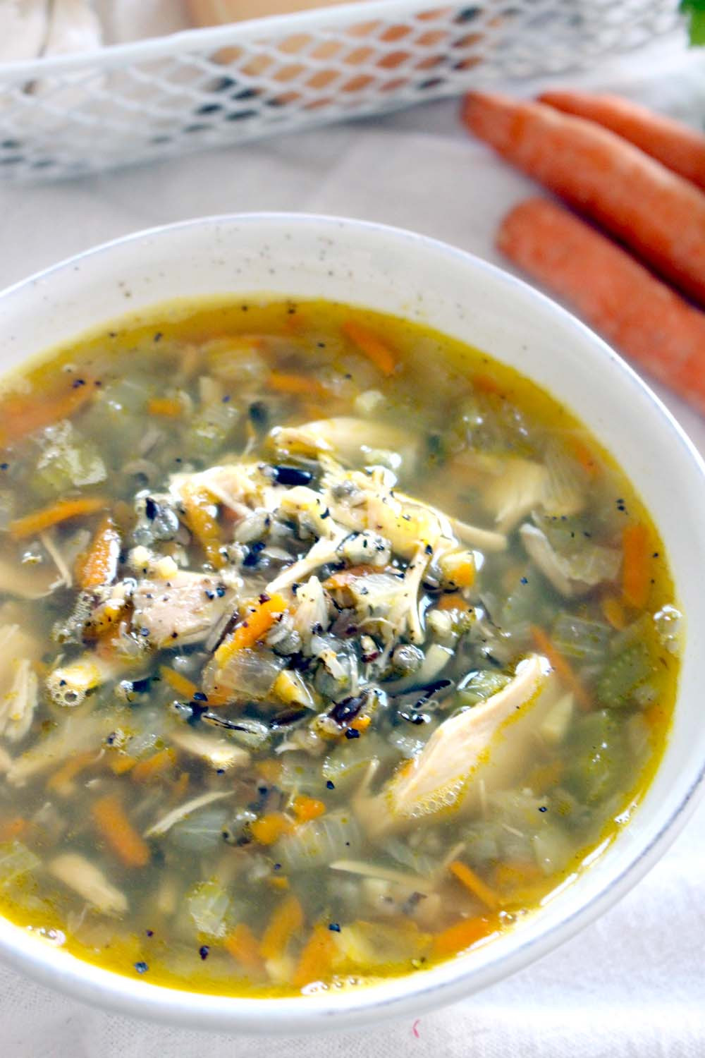 Chicken And Wild Rice Soup
 Chicken and Wild Rice Soup