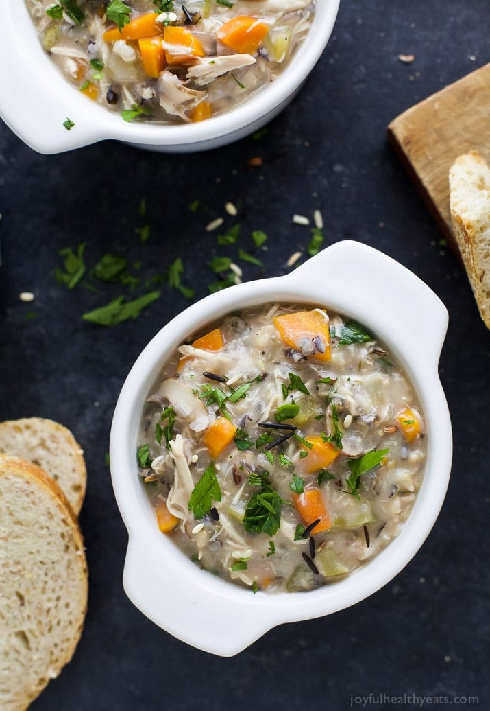 Chicken And Wild Rice Soup
 Crock Pot Chicken & Wild Rice Soup