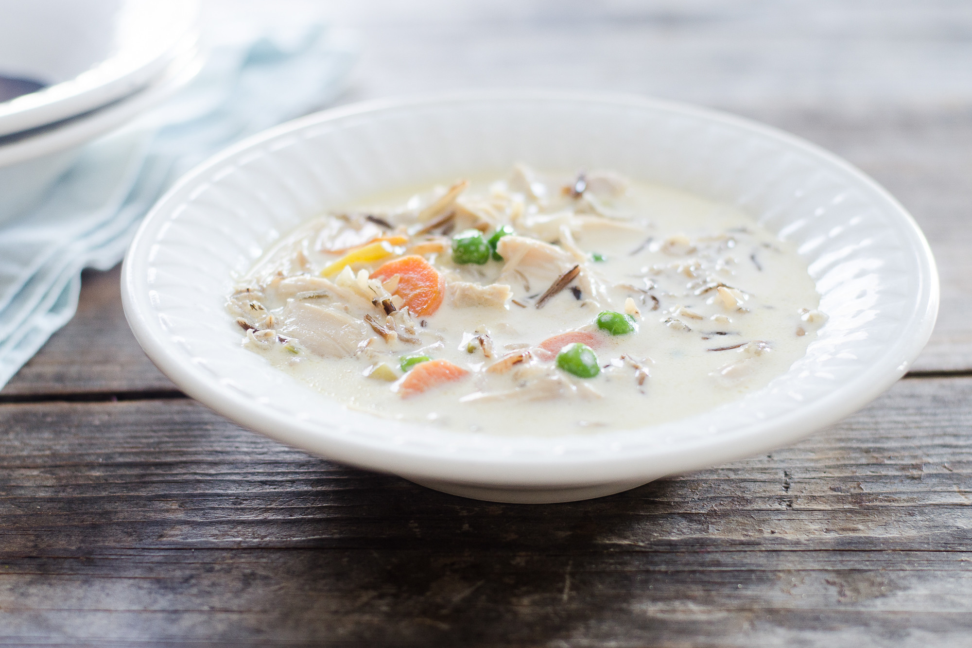 Chicken And Wild Rice Soup
 Creamy Chicken Wild Rice Soup