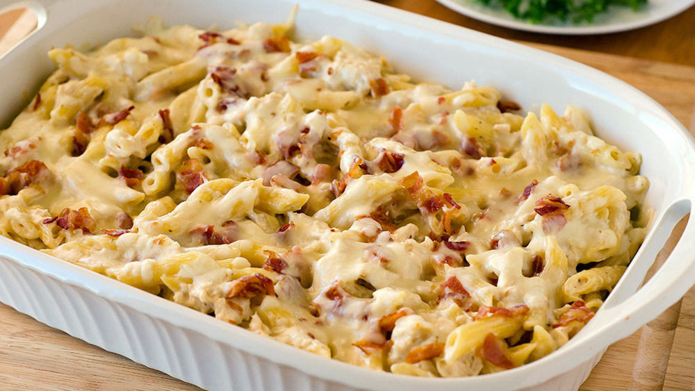 Chicken Bacon Ranch Casserole
 Chicken Bacon Ranch Baked Penne recipe from Pillsbury