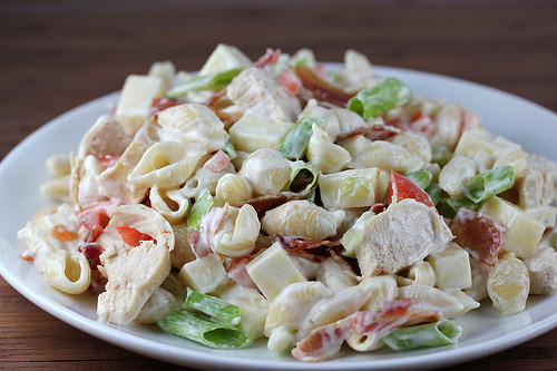 Chicken Bacon Ranch Pasta Salad
 Chicken Bacon Ranch Pasta Salad Recipe