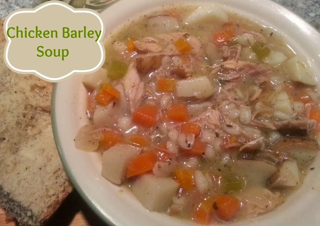 Chicken Barley Soup
 52 Mantels 30 Recipe Ideas for Dinner