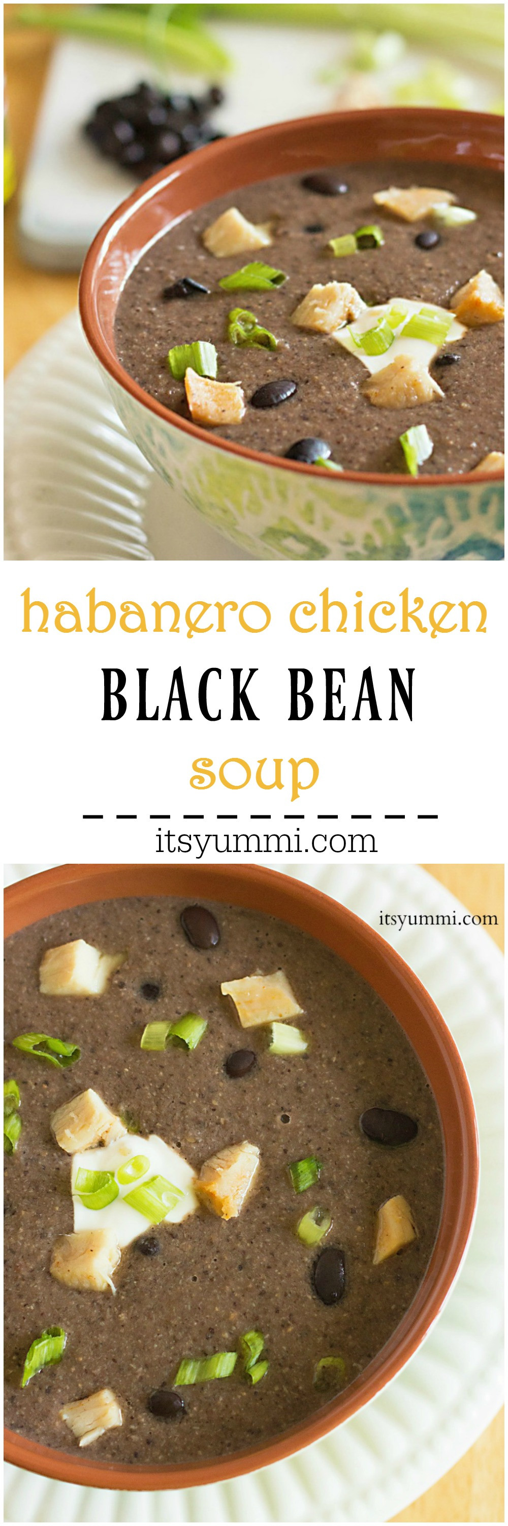 Chicken Black Bean Soup
 Habanero Chicken Black Bean Soup ⋆ Its Yummi