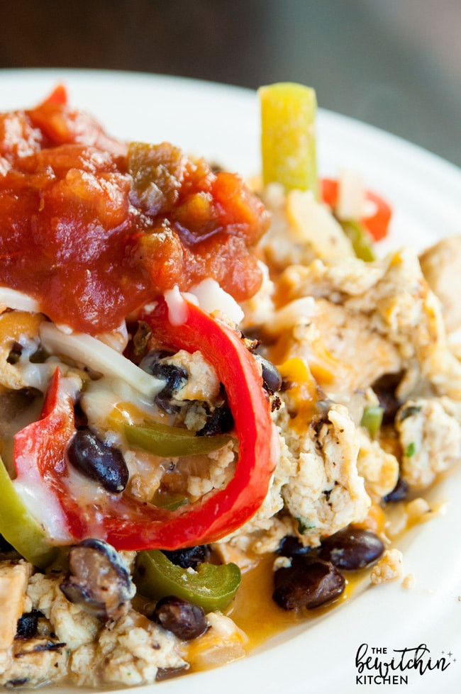 Chicken Breakfast Recipe
 Chicken Fajita Scramble Breakfast Recipe