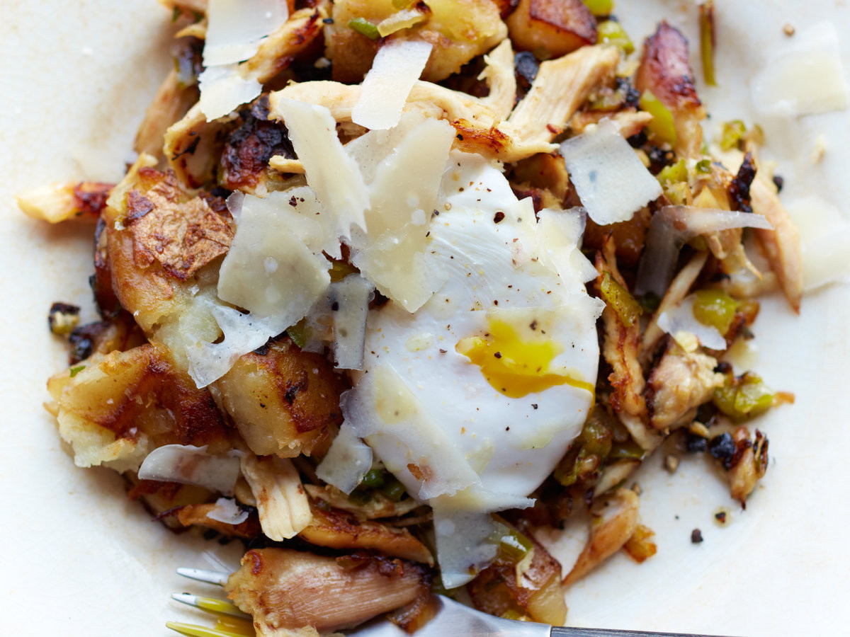 Chicken Breakfast Recipe
 Chicken Hash with Eggs Recipe Jonathan Waxman