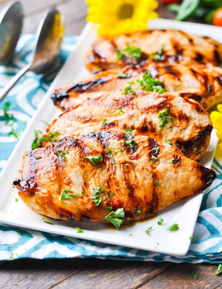 Chicken Breast Dinner Ideas
 "No Work" Marinated Chicken The Seasoned Mom