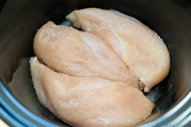 Chicken Breasts In Slow Cooker
 Crockpot Chicken Breast So easy to make and add protein