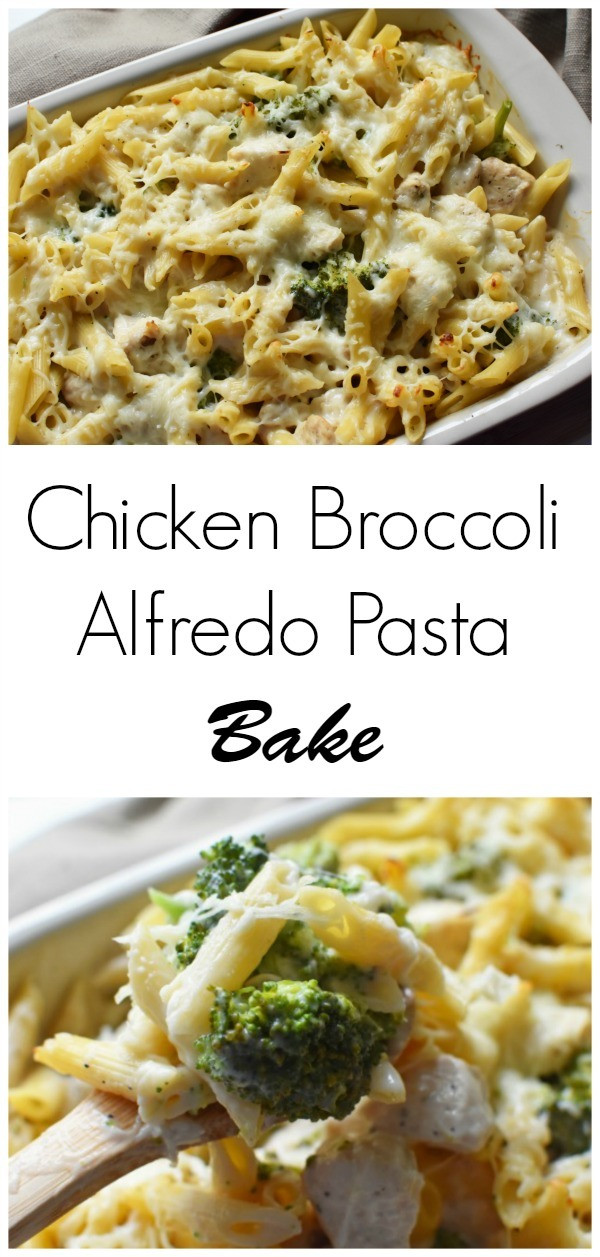 Chicken Broccoli Pasta Bake
 Chicken Broccoli Alfredo Pasta Bake
