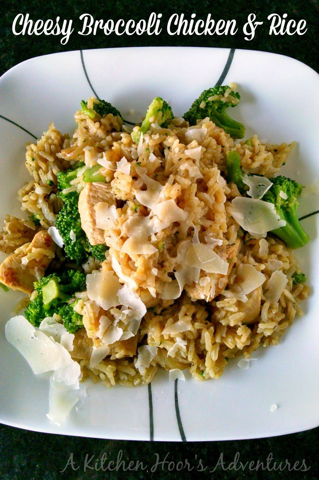 Chicken Broccoli Rice
 Cheesy Broccoli Chicken & Rice A Kitchen Hoor s Adventures