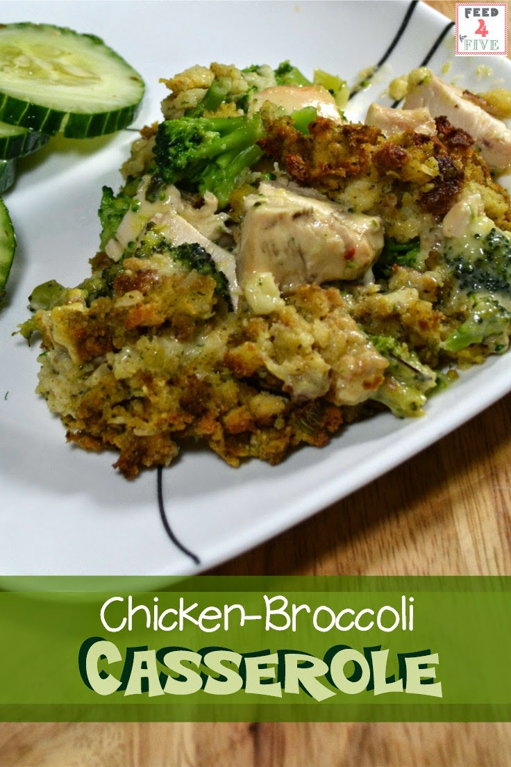 Chicken Broccoli Stuffing Casserole
 Chicken Broccoli Casserole Feed 4 for $4 36