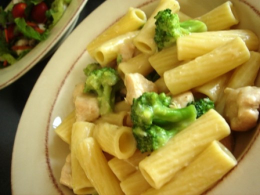 Chicken Broccoli Ziti
 HOME MADE CHICKEN ZITI AND BROCCOLI