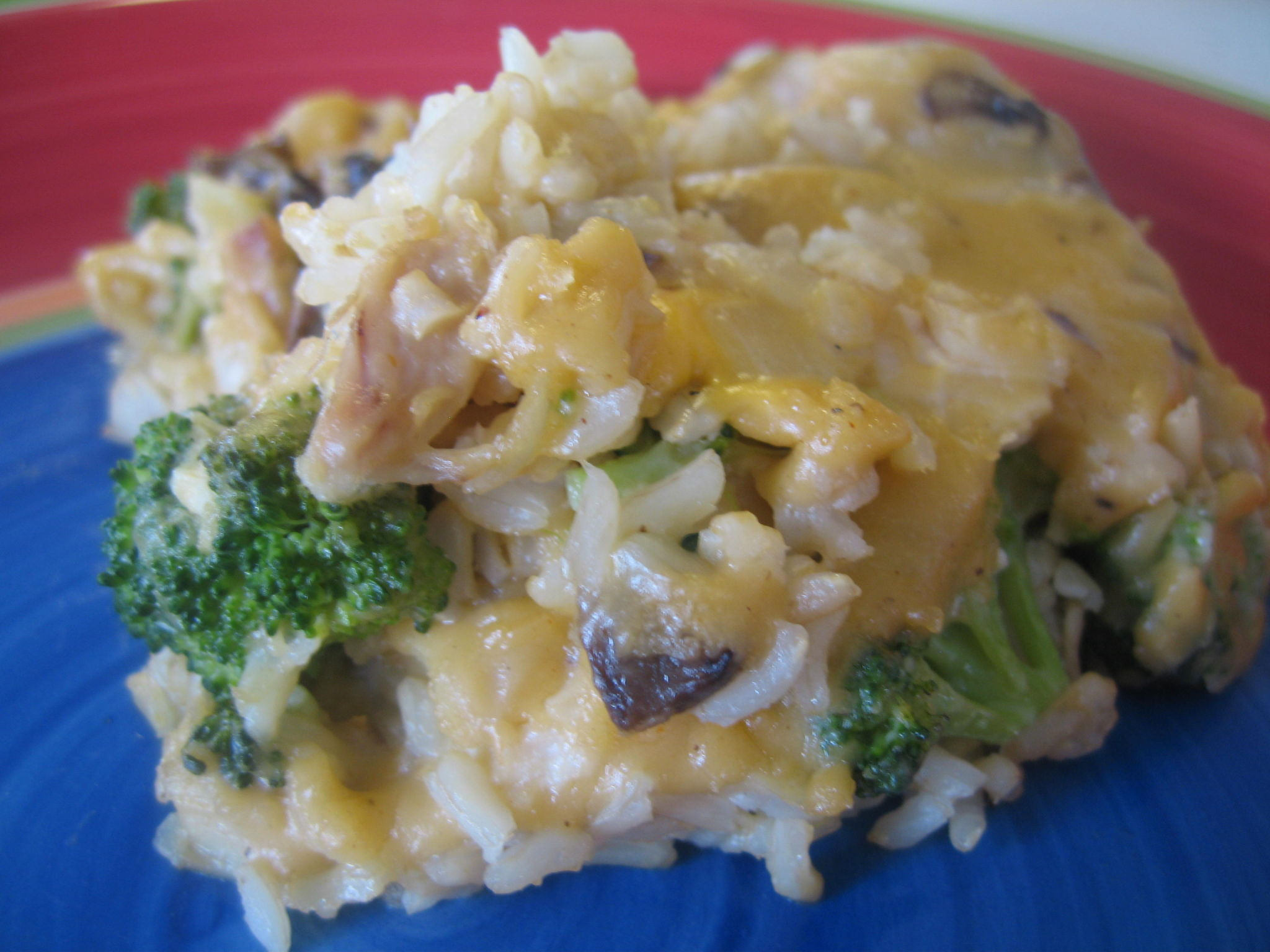 Chicken Brocolli And Cheese Casserole
 Chicken Broccoli Cheese Rice Casserole without soup