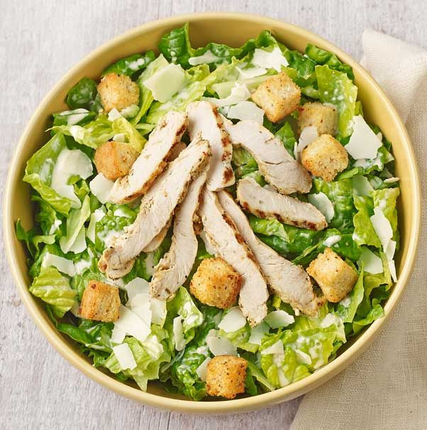 Chicken Caesar Salad Calories
 grilled chicken caesar salad no croutons calories