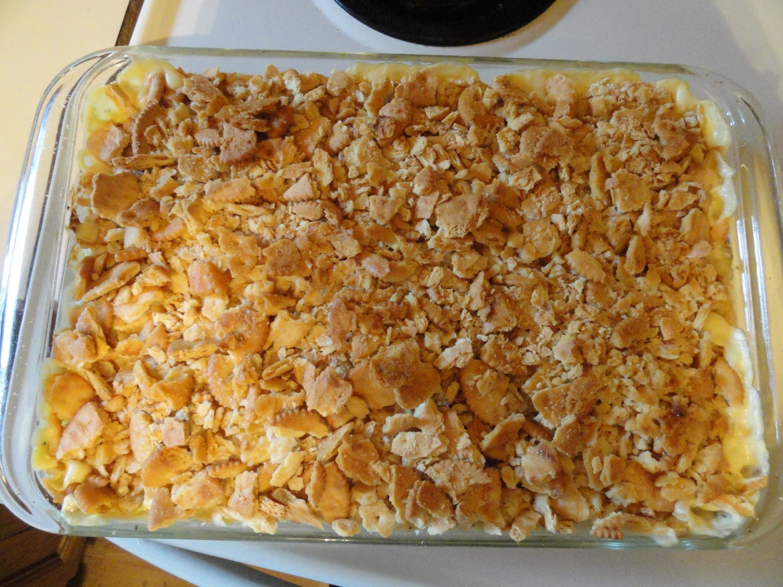 Chicken Casserole With Ritz Crackers
 Coffee Cups And Crafts Creamy Chicken Casserole aka