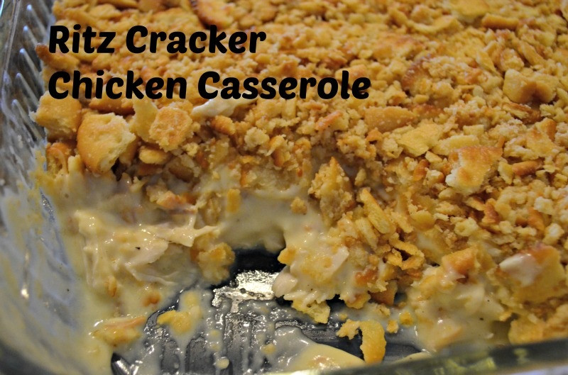 Chicken Casserole With Ritz Crackers
 Yours Mine & Ours Ritz Cracker Chicken Casserole