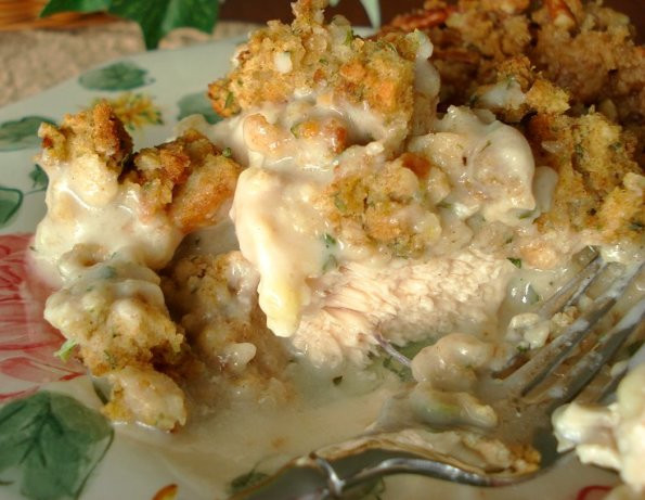 Chicken Casserole With Stove Top Stuffing And Cream Of Mushroom Soup
 e Dish Chicken Bake Recipe Food