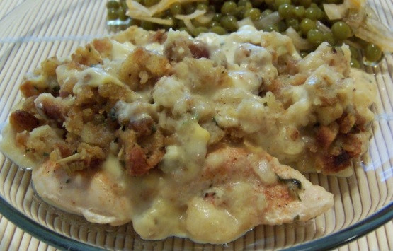 Chicken Casserole With Stove Top Stuffing And Cream Of Mushroom Soup
 Chicken Stuffing Bake Recipe Genius Kitchen