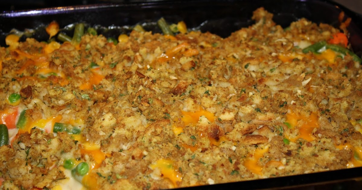 Chicken Casserole With Stove Top Stuffing And Cream Of Mushroom Soup
 Recipes For Your Family Easy Chicken Bake with Stove Top