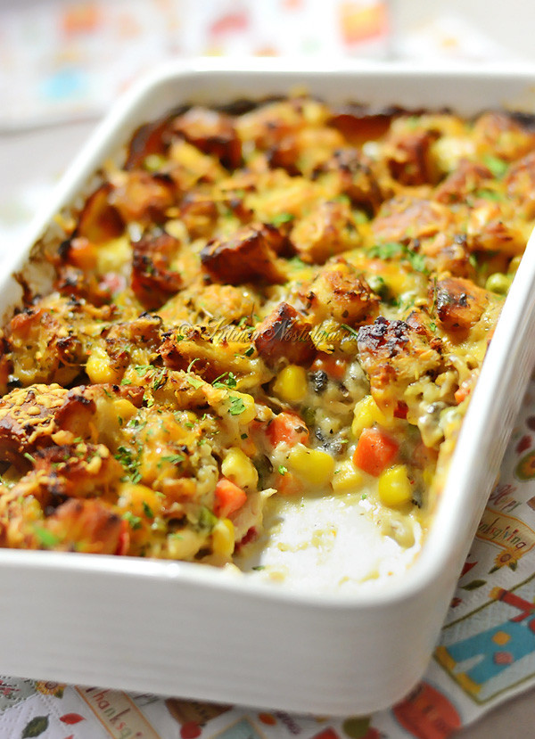 Chicken Casserole With Stove Top Stuffing And Cream Of Mushroom Soup
 Stove Top Chicken Bake