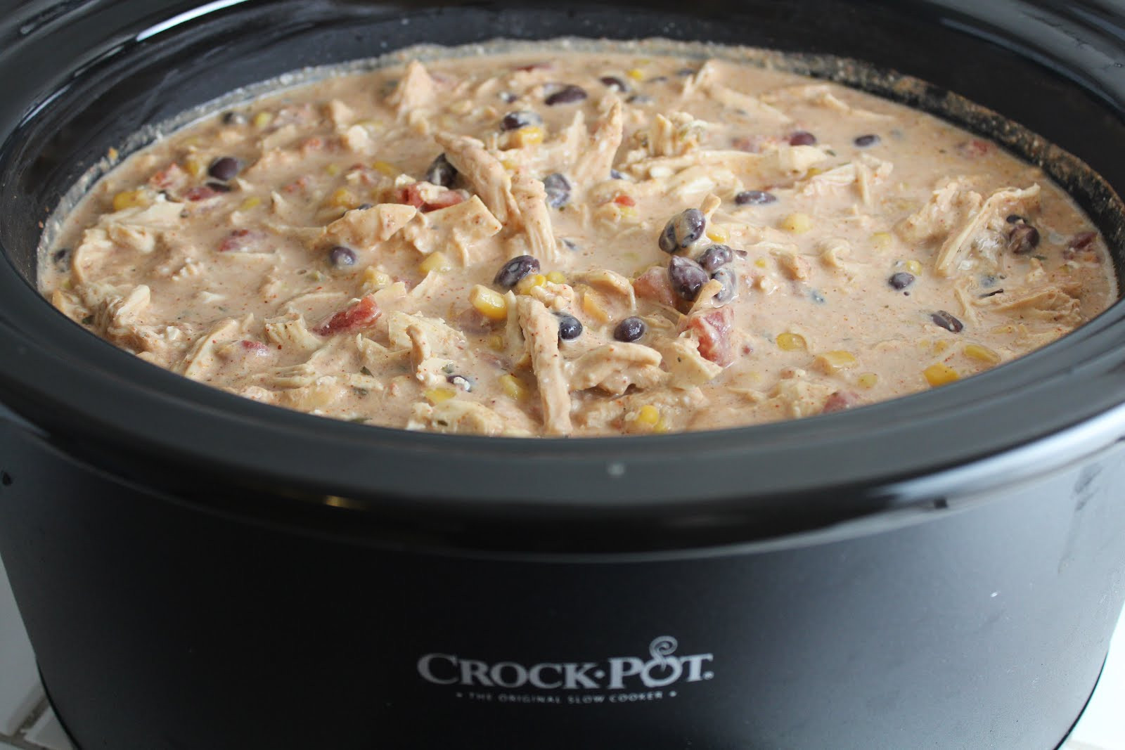 Chicken Chili Crock Pot
 Easy Crock Pot Cream Cheese Chicken Chili Yummy Healthy Easy