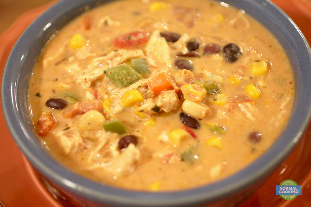 Chicken Chili Crockpot
 Crockpot Queso Chicken Chili