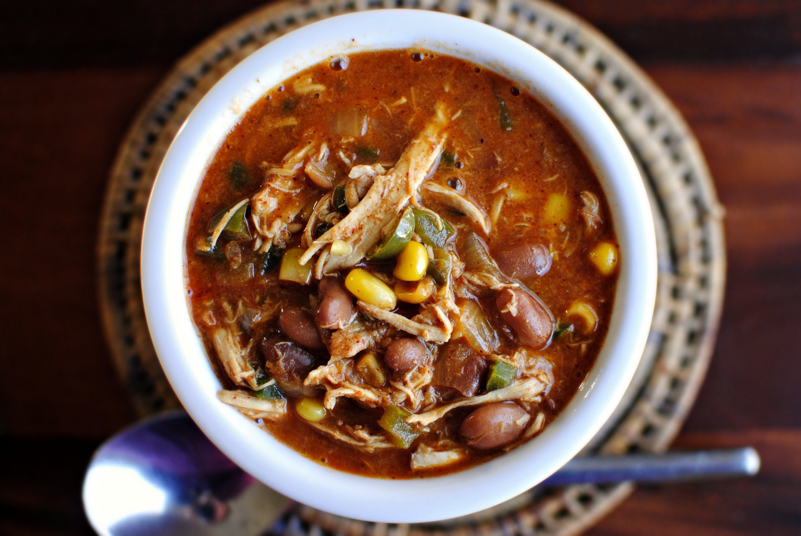 Chicken Chili Soup
 Simply Scratch Southwest Chicken Chili Simply Scratch