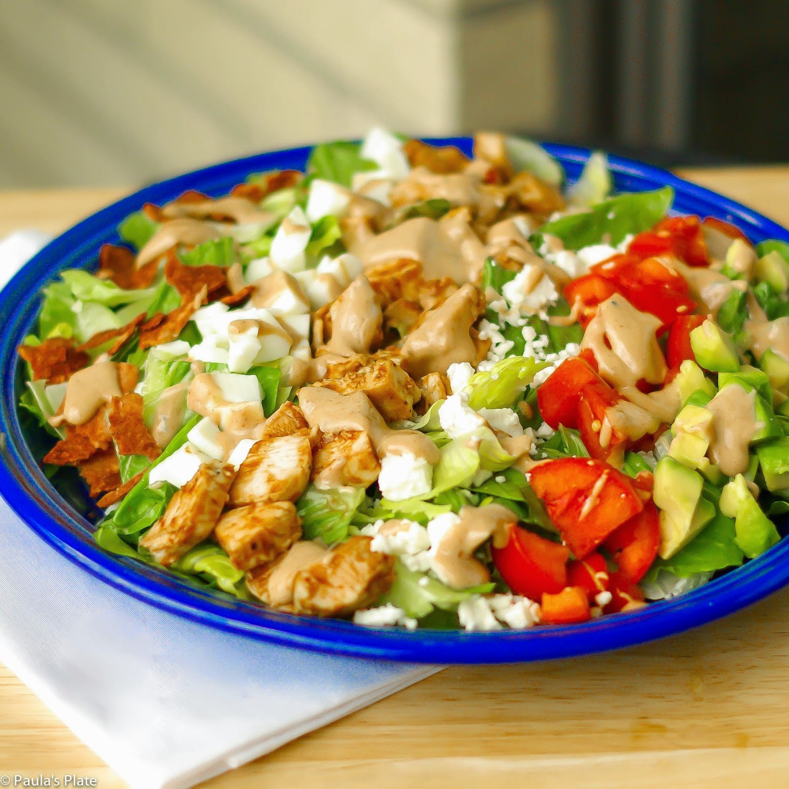 Chicken Cobb Salad
 BBQ Chicken Cobb Salad – Paula s Plate