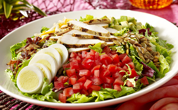 Chicken Cobb Salad
 Grilled Chicken Cobb Salad Menu