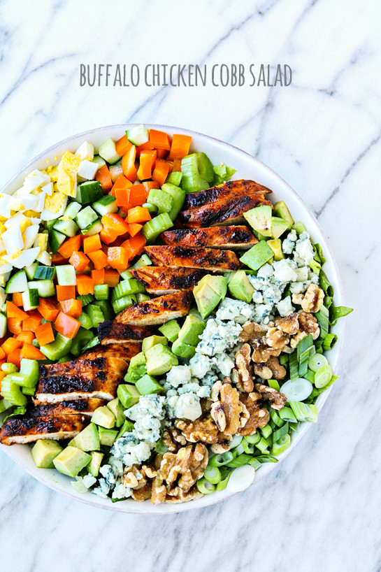 Chicken Cobb Salad
 Buffalo Chicken Cobb Salad