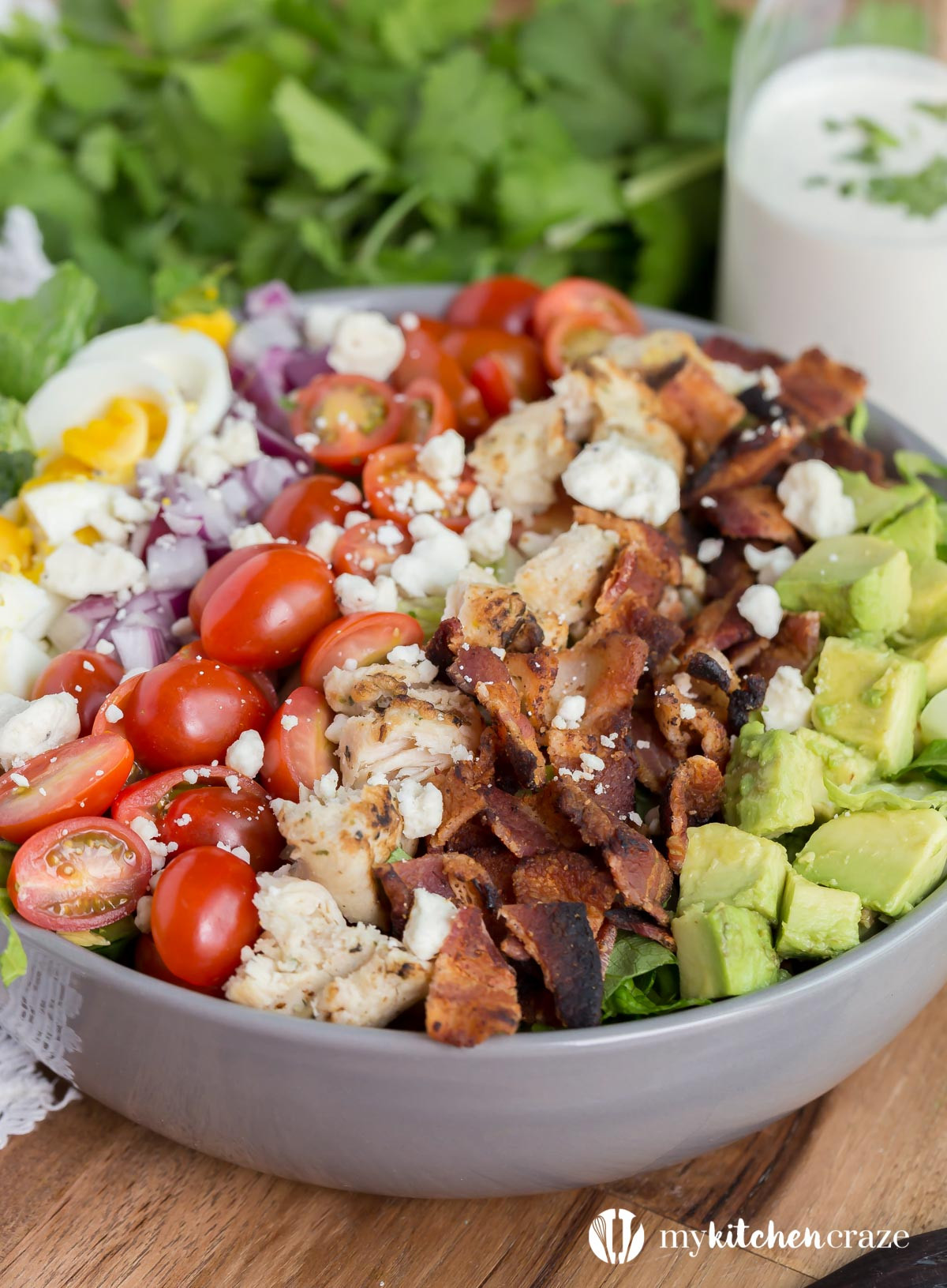 Chicken Cobb Salad
 Cobb Salad and a Recipe Video My Kitchen Craze