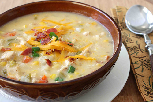 Chicken Corn Chowder Crock Pot
 Chicken Corn & Potato Chowder Recipe w Green Chiles