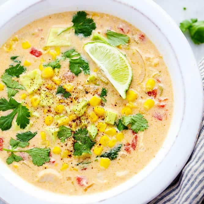 Chicken Corn Chowder
 Mexican Chicken Corn Chowder